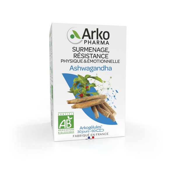 Arkogélules® BIO Ashwagandha — 60 gélules