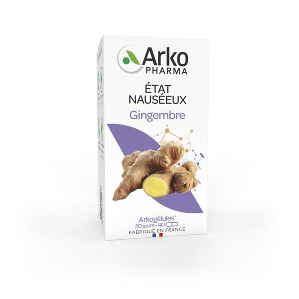 Arkogélules® Gingembre — 40 gélules