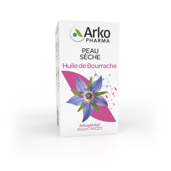 Arkogélules® Huile de Bourrache — 60 capsules