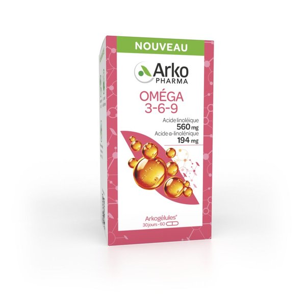 Arkogélules® Oméga 3-6-9 — 60 gélules