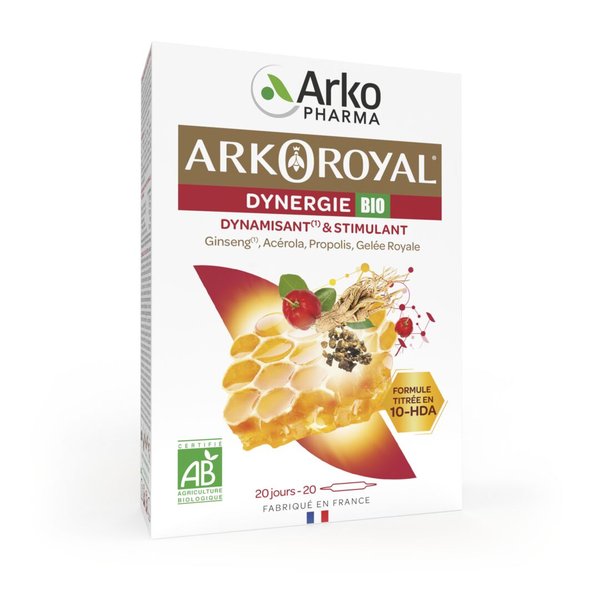 Arkoroyal® Dynergie BIO — 10 ampoules