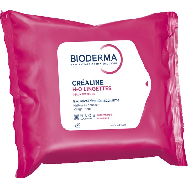 Créaline H2O lingettes