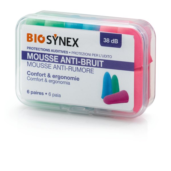 BIOSYNEX PROT AUDITIV MOUSSE 6PAIR