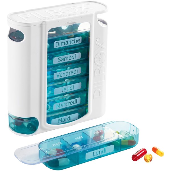 PILBOX 7 PILULIER HEBDO 4PRISES