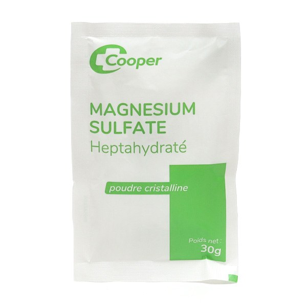 MAGNESIUM SULFATE SACH 30G 20