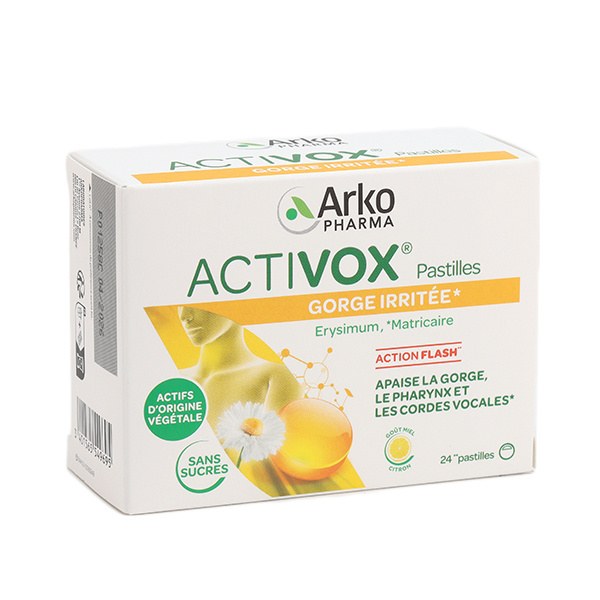 ACTIVOX PAST MIEL/CITR S/SUC 24
