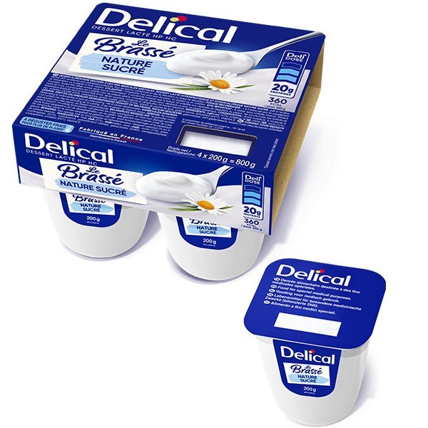DELICAL BRASSE HPHC NAT SUC 4X200G