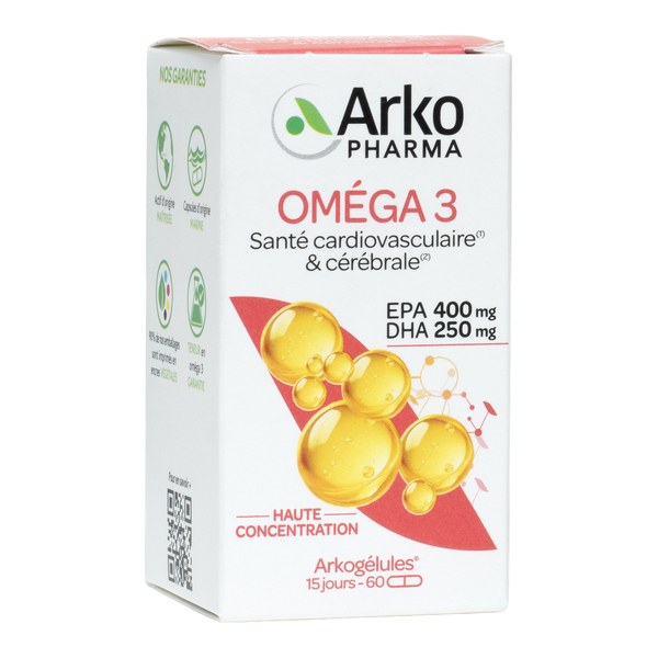 ARKOG OMEGA3 ORIG MAR CAPS GM+PM