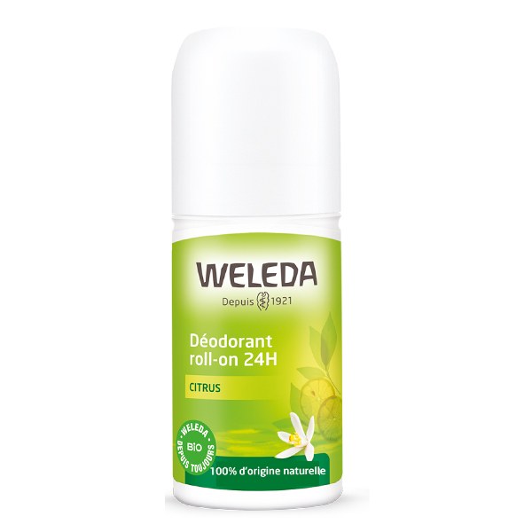 WELEDA DEOD24H CITRUS ROLLON50MLX2
