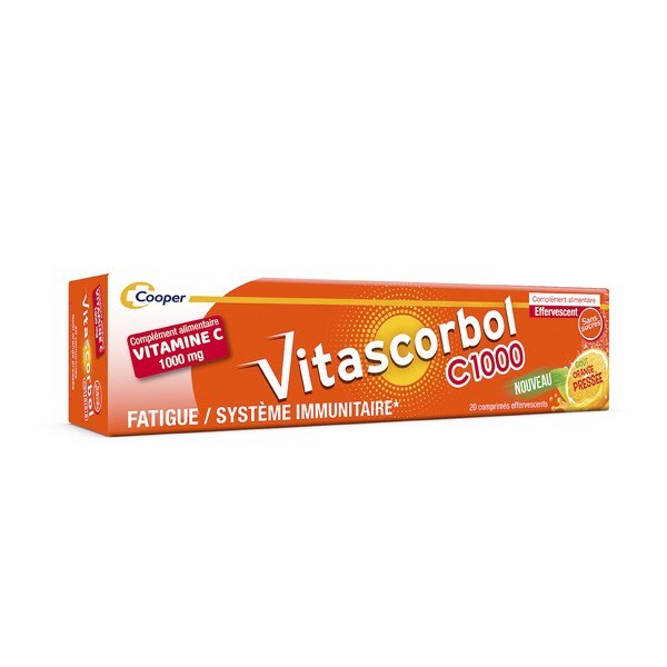 VITASCORBOL C 1000 CPR EFFERV20X2