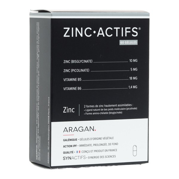 SYNACTIFS ZINCACTIFS GELUL 60