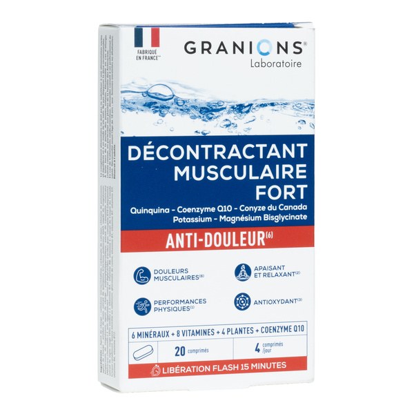GRANIONS DECONTR MUSC FORT CPR 20
