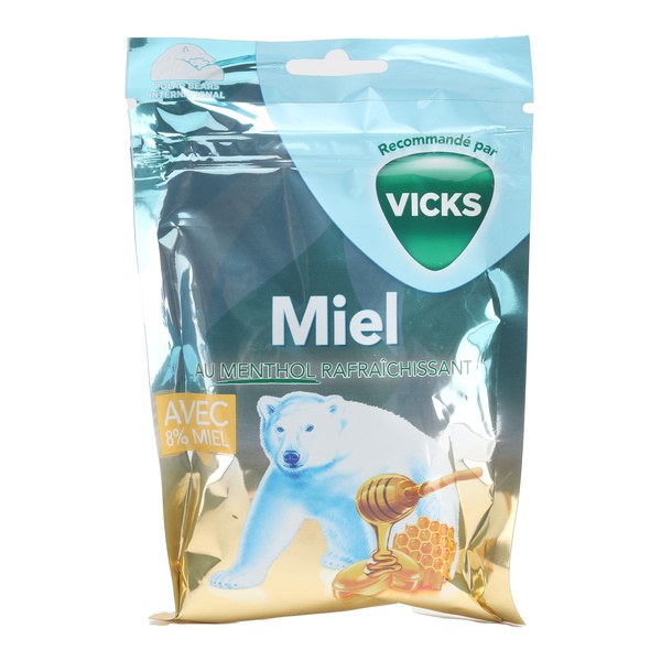 VICKS BONBONS MIEL 72G