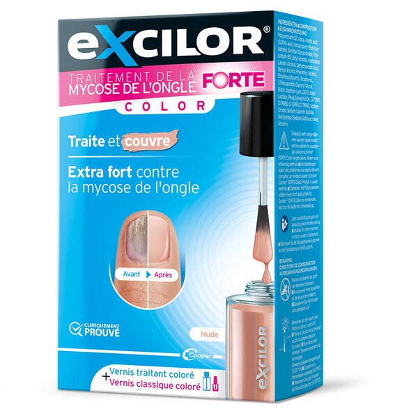 EXCILOR FORTE COLOR ONGLE NUD 30ML