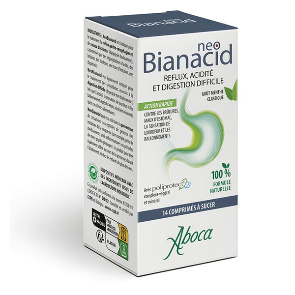 BIANACID ACID REFLUX DM CPR 14