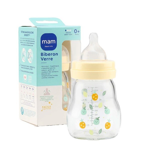 BIB MAM VER 1AGE DEB/1 BLANC 170ML