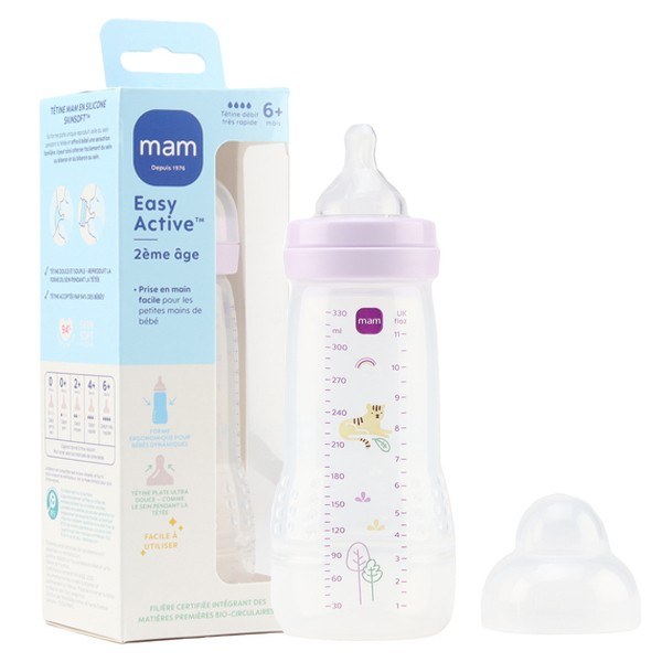 BIB MAM E ACTIV SABLE DEB X 330ML