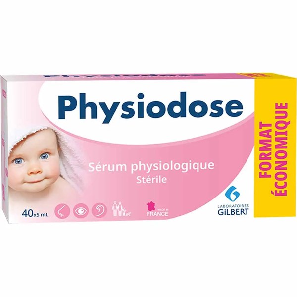 PHYSIODOSE SERUM PHYSIO DOSE5ML 40