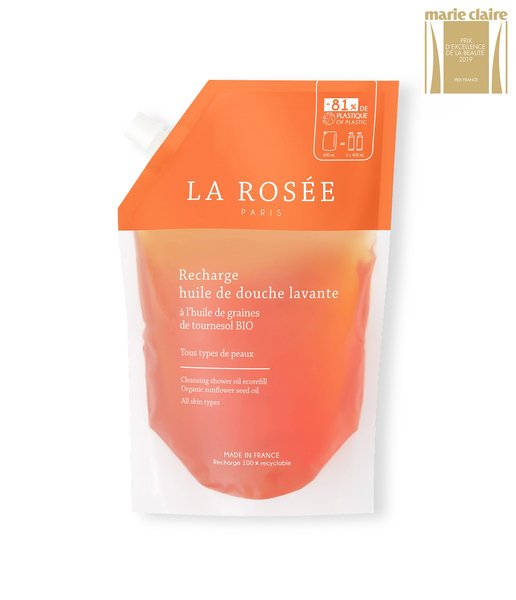 Recharge Huile de douche lavante — 400 ml
