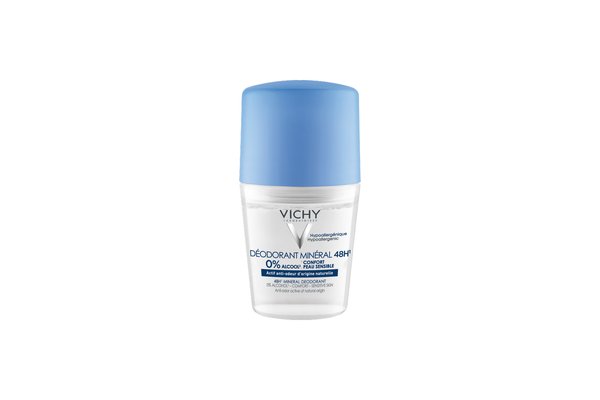 Déodorant bille minéral 48h actif anti-odeur d'origine naturelle 50ml