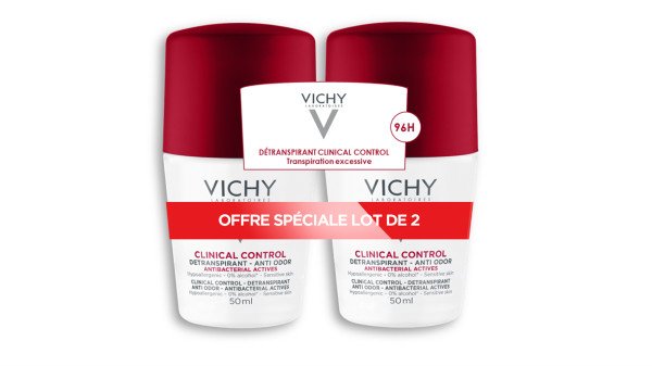 2x Détranspirants anti-odeur 96h 100ml