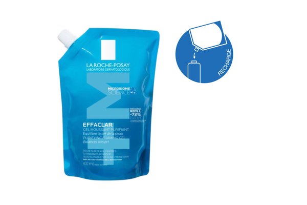 Effaclar Gel moussant purifiant Ecorecharge