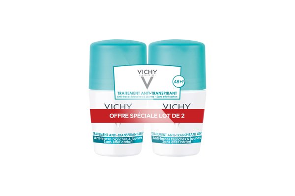 2x Bille Anti-Transpirant 48H Anti-Traces 100ml