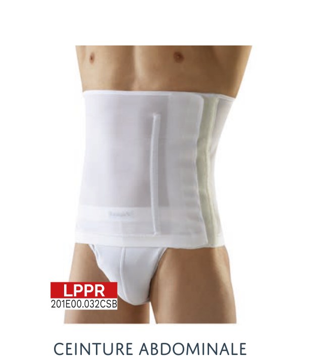 CEINTURE S/015 T2 BLANC HOMME ABDO