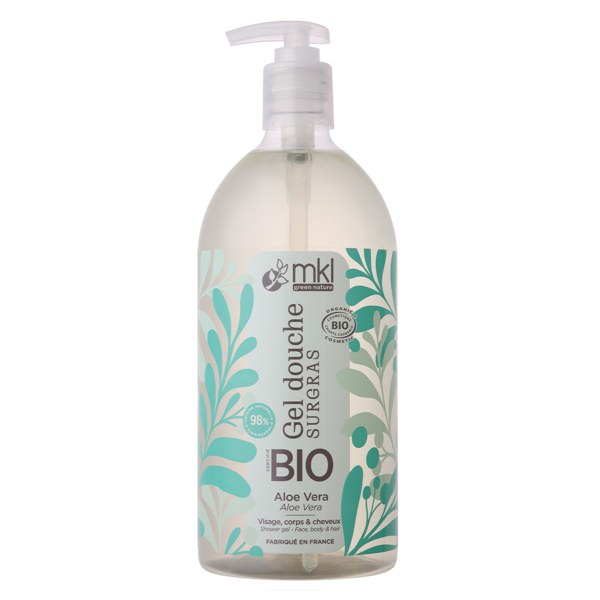 Gel douche certifié BIO - Aloe vera — 1 L