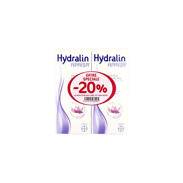 HYDRALIN QUOTIDIEN GEL LAV 200MLX2