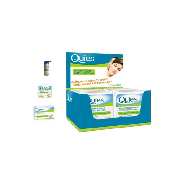 QUIES PROT AUDITIF CIRE BTE 8