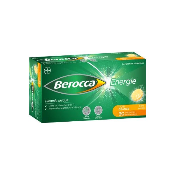 BEROCCA ENERGIE ORANGE CPR EFF 60