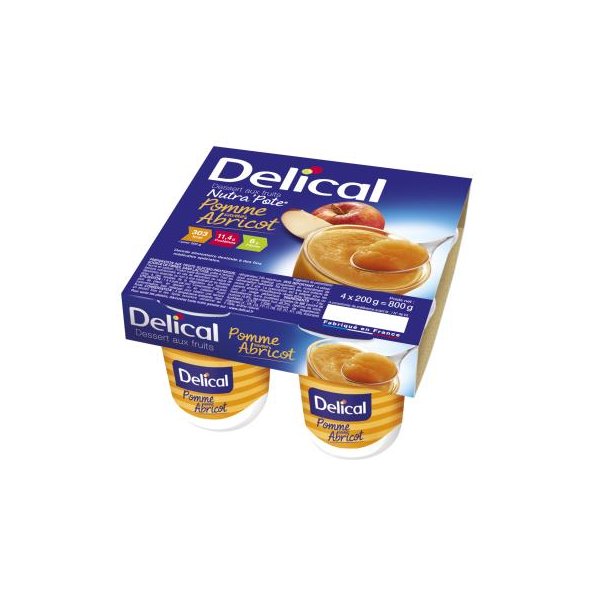 DELICAL NUTRA POTE POM/ABR 200G X4