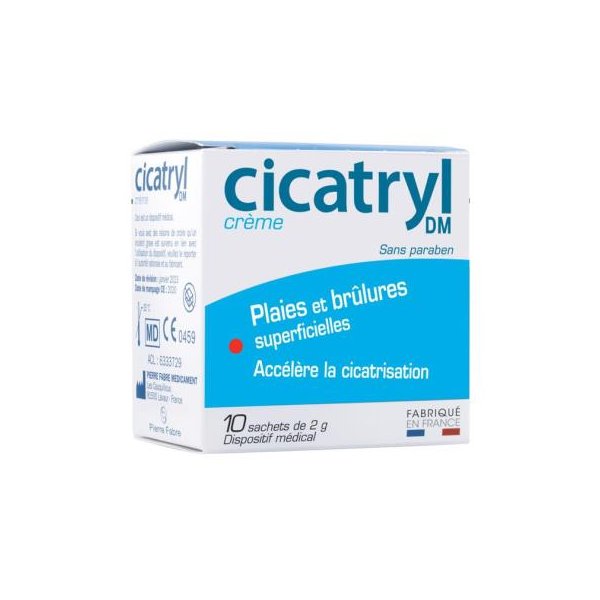 CICATRYL DM CR SACH 2G 10