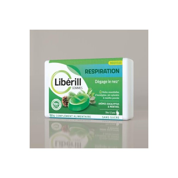 LIBERILL RESPIRATION GOMME BTE50G