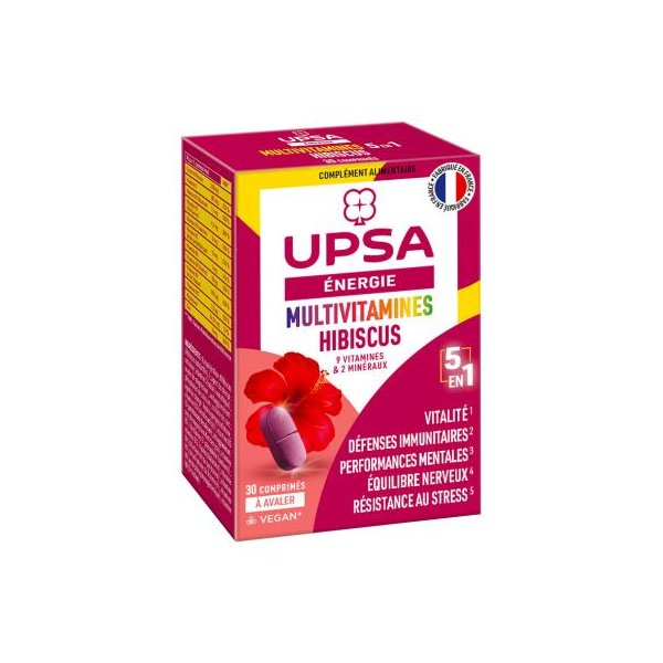 UPSA MULTIVITAMINES 5EN1 CPR 30