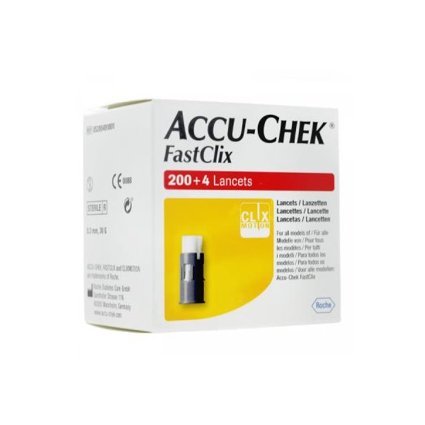 ACCU-CHEK FASTCLIX LANCET 204
