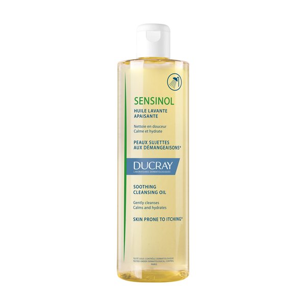 Ducray - Sensinol - Huile Lavante Apaisante - Visage et Corps 400 ml
