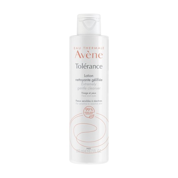 Eau Thermale Avène - Tolérance - Control Lotion Nettoyante Gélifiée - Peaux Sensibles à Réactives 200 ml