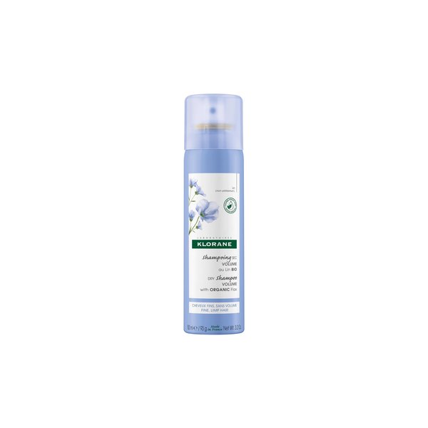 Klorane Shampoing Sec Volume - Cheveux Fins, sans Volume 150 ml