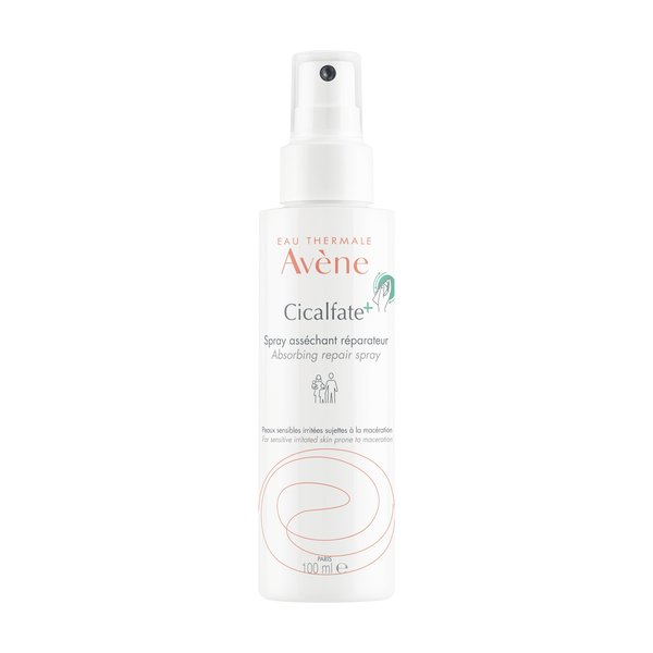 Eau Thermale Avène - Cicalfate+ - Spray Asséchant Réparateur - Peaux Sensibles et Irritées 100 ml