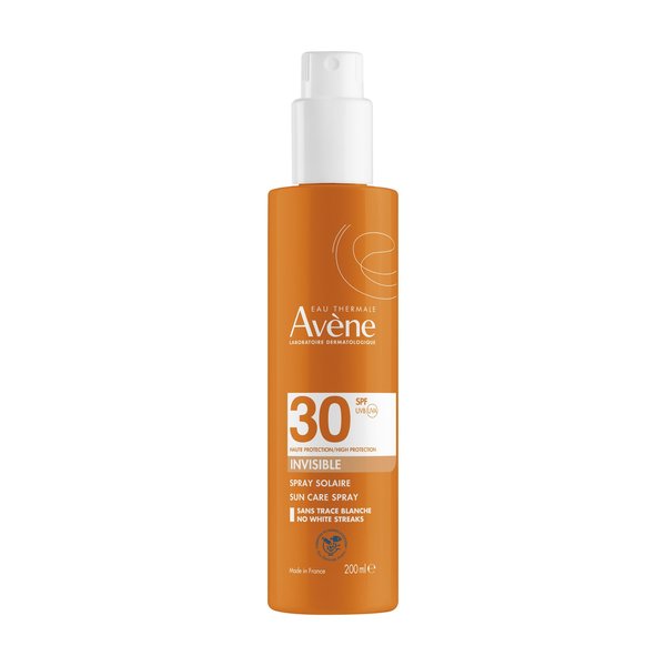 Eau Thermale Avène Spray Spf30 Soins Solaires Orange 200 ml