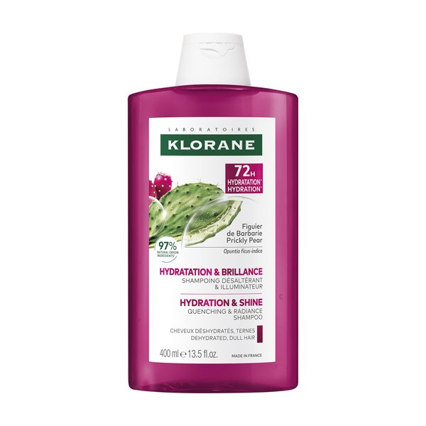 Klorane Hydratation et Brillance Shampoing Désaltérant et Illuminateur 400 ml