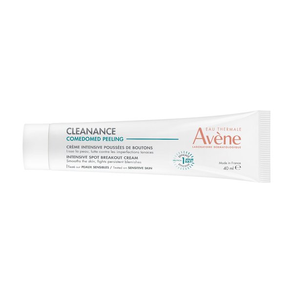 Eau Thermale Avène Cleanance Comedomed Peeling Crème Intensive Poussées de Boutons 40 ml