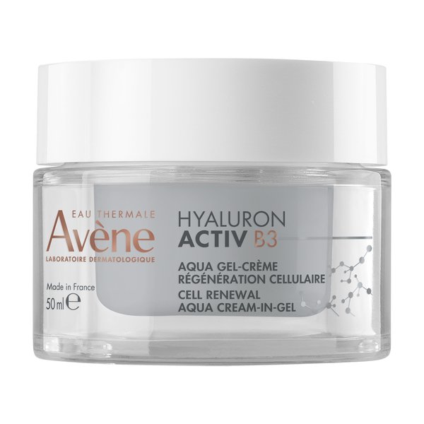 Eau Thermale Avène Recharge Hyaluron Activ B3 Aqua Gel-Crème Régénération Cellulaire - Soin Anti-Âge Visage 50 ml