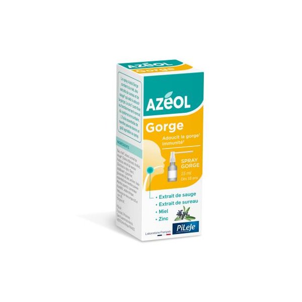AZEOL GORGE SPRAY FL 15ML