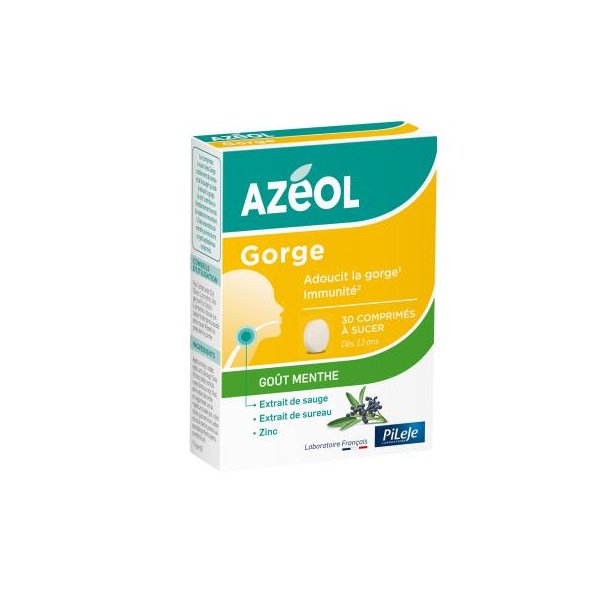 AZEOL CPR A SUCER MENTHE 30