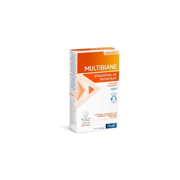 MULTIBIANE VIT/MIN ENF CPR CROQ 30