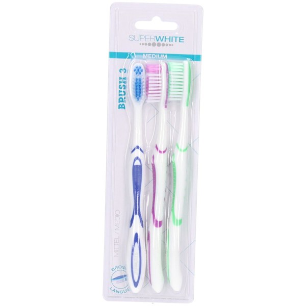 BDEN SUPERWHITE BRUSH 3 MEDIUM