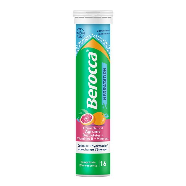 BEROCCA HYDRATAT AGRUME CPR EFF 16
